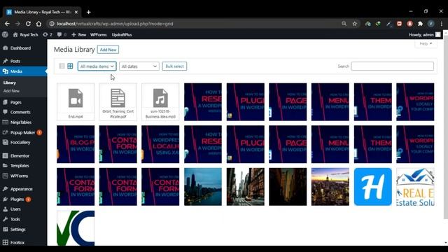 How To Manage Media Library In Wordpress | Virtual Crafts смотреть онлайн