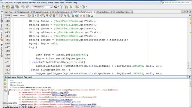 Java - Contact Management System Project In Java With MySQL Step By Step [with source code] Part 33 смотреть онлайн