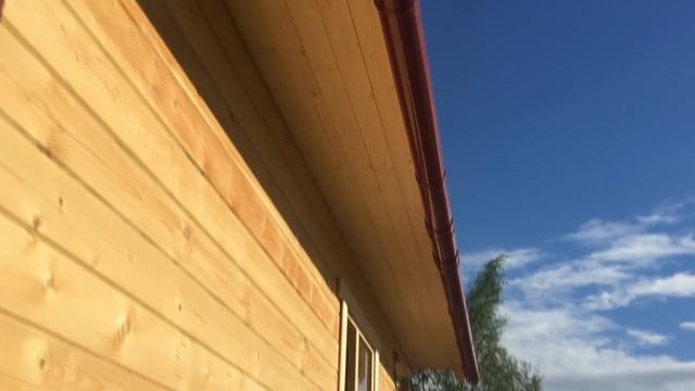 Гостевой дом-баня 6х6 из профилированного бруса. смотреть онлайн