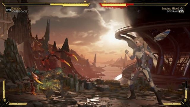 Mortal Kombat 11 Cassie Cage vs D'vorah (Difficulty: very hard) смотреть онлайн