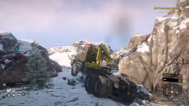 SnowRunner | Lake Kovd | Searching for Ford F750 Ep.103 | Part.2 смотреть онлайн