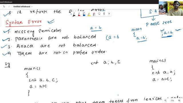 Syntax Analysis | Syntax Error (C5) смотреть онлайн