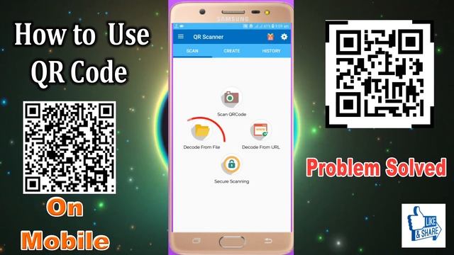 What is QR Code-How to Scan & Create QR Code With Android-Best QR Code Scanner APP 2023-Urdu,Hindi смотреть онлайн
