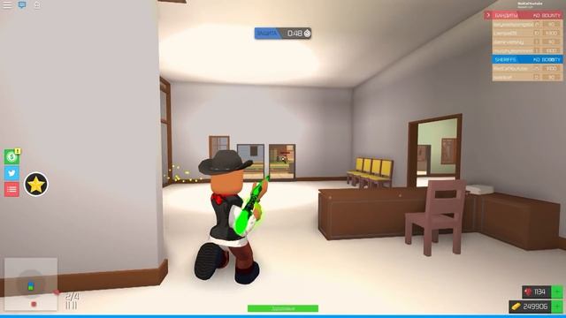 СЕКРЕТНОЕ МЕСТО И СУПЕР ВИНТОВКА. СИМУЛЯТОР БАНДИТА РОБЛОКС | Bandit Simulator roblox| + код смотреть онлайн