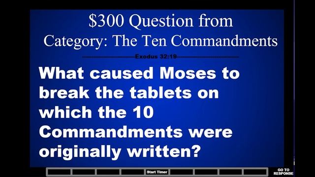 Fun Bible Quiz - Biblical Jeopardy - Game 10 смотреть онлайн