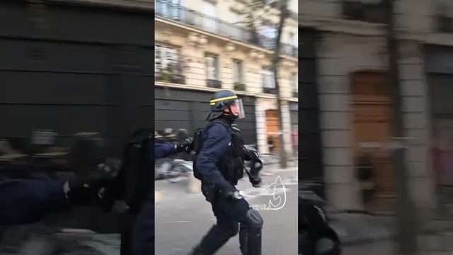 Французская полиция "ЗАЖИГАЕТ" смотреть онлайн