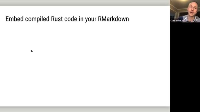 Claus Wilke - The extendr project: Integrating R and Rust смотреть онлайн