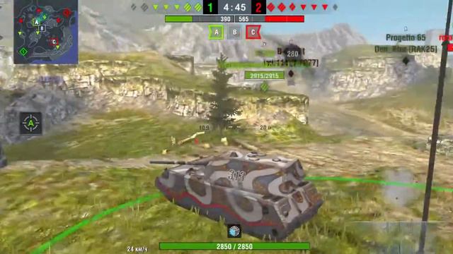 World of Tanks Blitz - Maus, учимся танковать на Мастера) смотреть онлайн