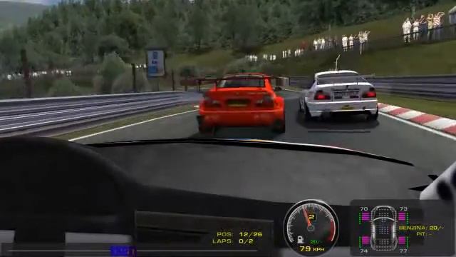 Rfactor VLN-ETCS Nurburgring Bmw 320i On Board