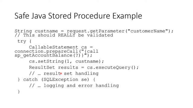 13.5 - SQL Injection Countermeasures смотреть онлайн