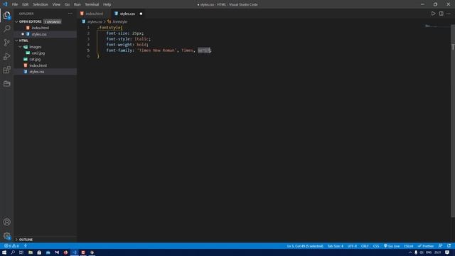 Как изменить шрифт в Html. Урок 3