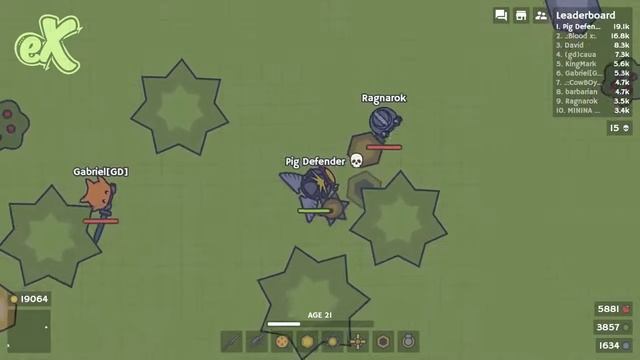 Moomoo io Protecting the golden pig! Oink or Quack смотреть онлайн