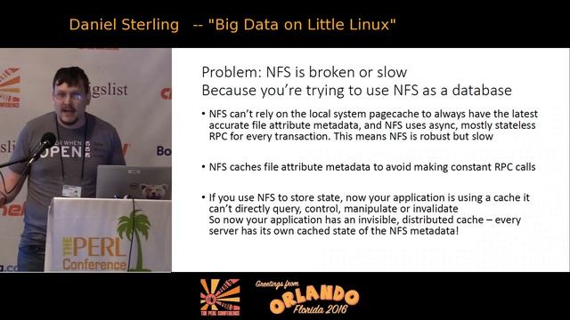 2016 - big data on little linux - Daniel Sterling смотреть онлайн