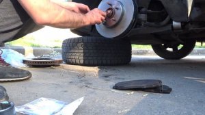 ШЕВРОЛЕ Каптива 2,2 дизель | Замена тормозных дисков и колодок