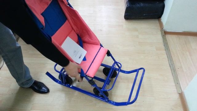 Санки коляска СУ11/3к смотреть онлайн