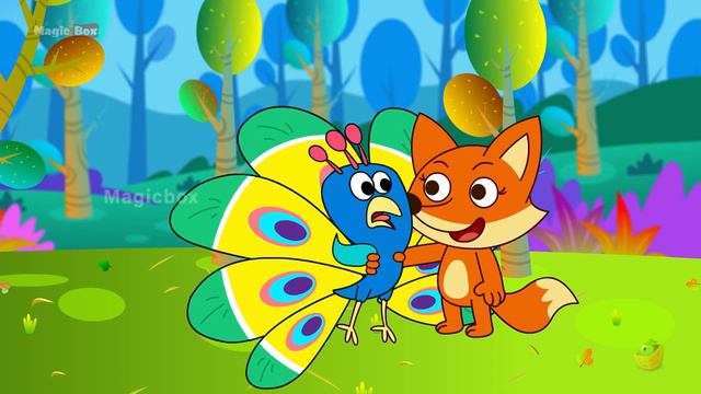 Helpful Crow - 2 mins Short Story in English -BedTime Stories for Kids