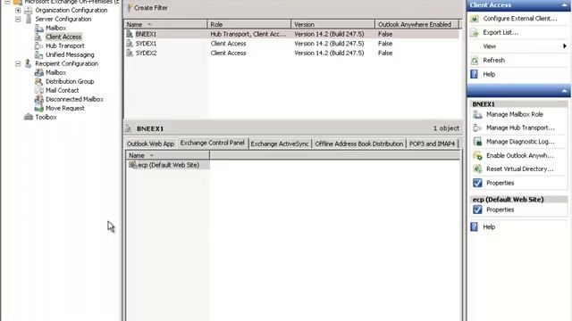 Exchange 2010 Training - Module 08 Lesson 04 OWA CAS Redirection смотреть онлайн