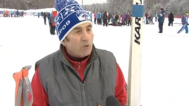 В воскресенье прошел Первый этап соревнований по лыжным гонкам Кубок северных городов «Зима 2018» смотреть онлайн