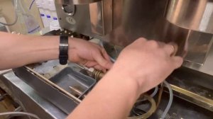 Сброс воздушной пробки на кофемашине ottima