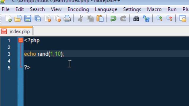 Intro into PHP - 22 - Rand смотреть онлайн