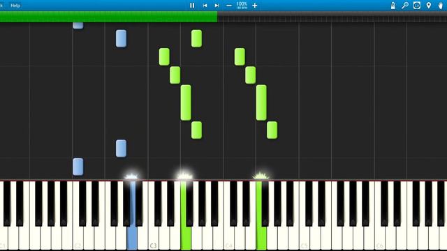 Rhapsody - A Musical Adventure - Little Love (Piano Tutorial, Synthesia) смотреть онлайн