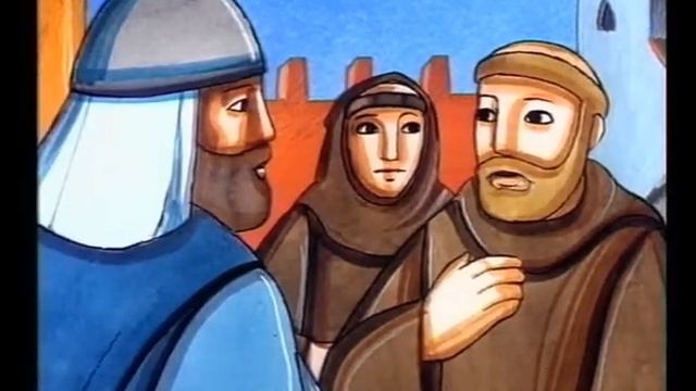 Квіти св. Франциска. 1. Святий Франциск і вовк у місті Джбуйо смотреть онлайн