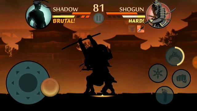 Shadow vs Shogun - Shadow fight 2 - chapter 6
