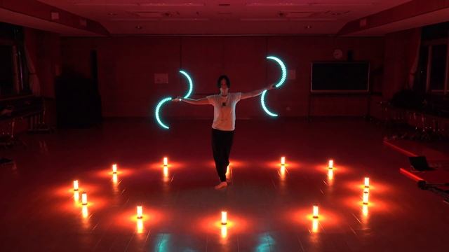 LED Buugeng (武幻) S-staff | light performance смотреть онлайн