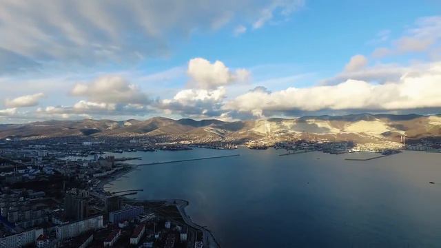 MUST SEE! Новороссийск с высоты птичьего полета fpv video footage drone Phantom 3, DJI Inspire 1! смотреть онлайн