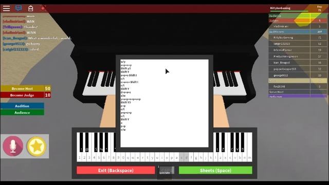 Steven Universe Theme : Roblox Piano Sheet Music смотреть онлайн