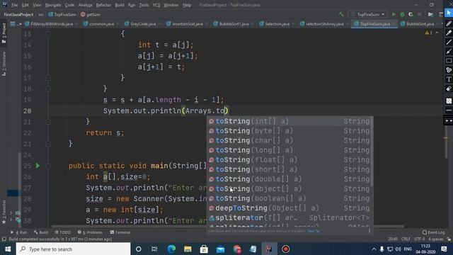 Top Five Elements (Arrays) Class Recording 4-9-2020 смотреть онлайн