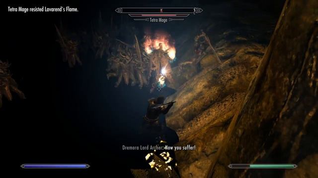 Skyrim SE PS4 MOD Review "Cave of the Unknown Women" PART 2 смотреть онлайн