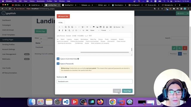 Cómo usar Gophish para probar la exposición de la organización al phishing смотреть онлайн