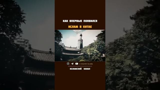 Как в первые появился ислам в Китае смотреть онлайн