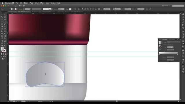 Create Glossy Mesh Objects in Adobe Illustrator & Photoshop | Texture using Blending options смотреть онлайн