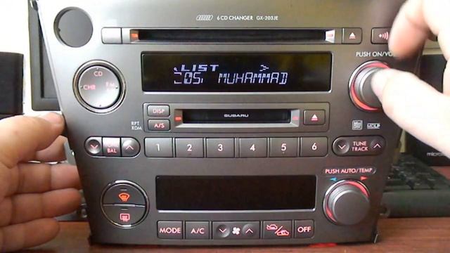 Магнитола LEGACY / OUTBACK USB BLUETOOTH(Pioneer X580BT) Правый руль смотреть онлайн