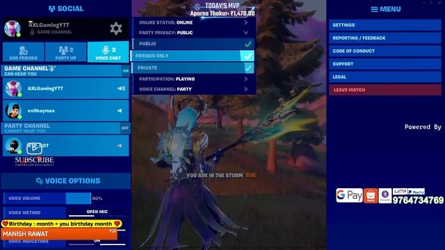 Fortnite | Custom Rooms With Members & Subscribers | Solo Duos Trios Squad смотреть онлайн