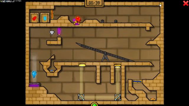 Играем в ОГОНЬ и ВОДУ вдвоём на одной клавиатуре! Shum и Сакура :3 смотреть онлайн