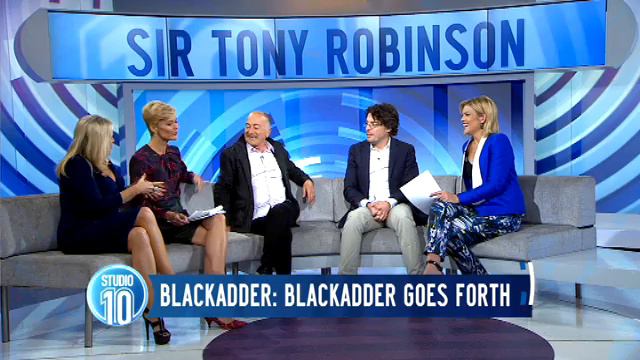 Tony Robinson from Blackadder Interview смотреть онлайн