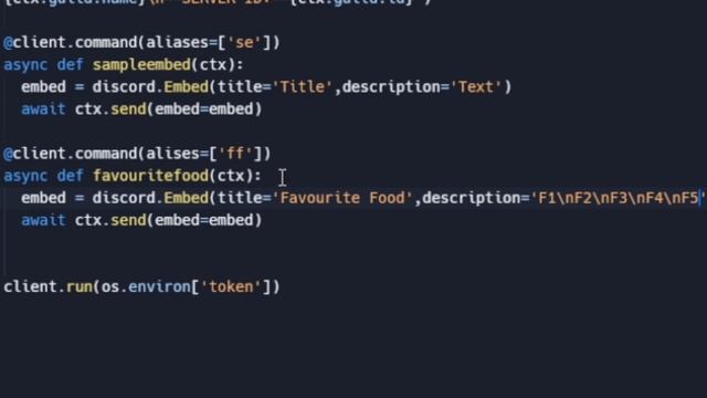 Create a Discord Bot In Python: Episode 3 Embeds смотреть онлайн
