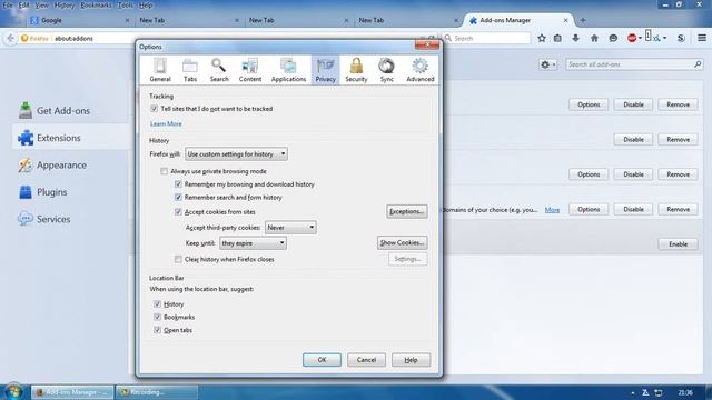 Софтуер 03 Firefox Settings смотреть онлайн