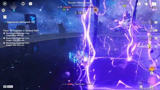 NEW Spiral Abyss 3.7 Floor 12 (9 Stars) First Clear C0 RAIDEN SHOGUN & C4 RAZOR - Genshin Impact 3. смотреть онлайн