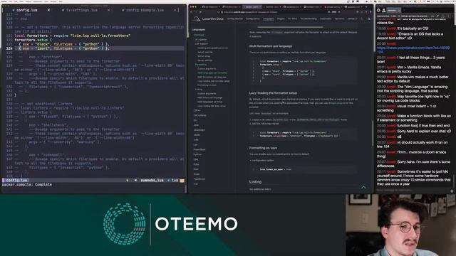 Advent of Code 2021, Day 12 - Oteemo Twitch VOD - Solution in Python & LunarVim/NVIM Discussion смотреть онлайн