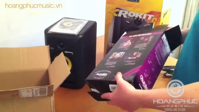 khui hộp Loa kiểm âm KRK ROKIT 6 G3 màu đen смотреть онлайн