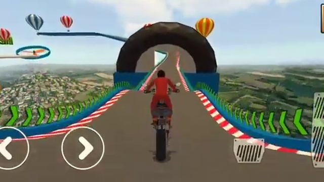 Stunts Xtreme bike racing// New Games 2021// Funny games смотреть онлайн