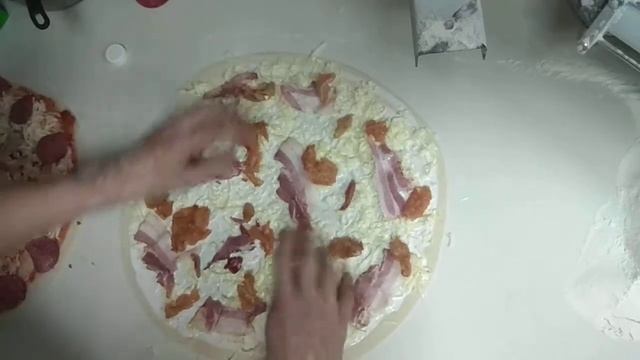 Пицца Цезарь , приготовление смотреть онлайн