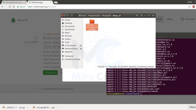 Node.js Tutorial - 19 MongoDB + Robo 3T смотреть онлайн
