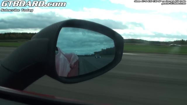 Nissan GT-R 530 HP vs Ferrari 458 Italia смотреть онлайн