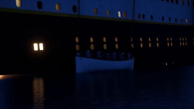 Титаник тонет в реальном времени