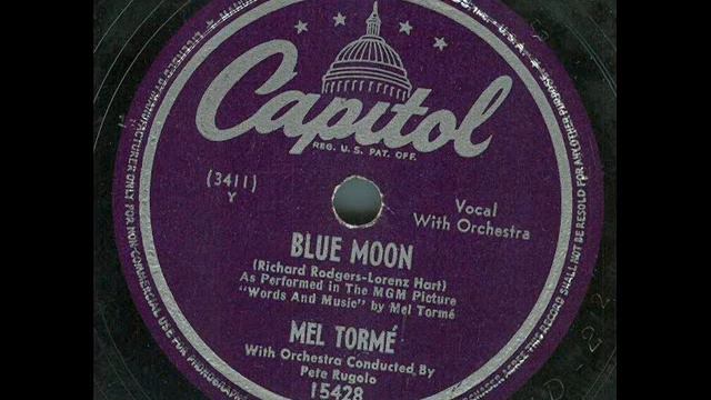 Mel Torme' - Blue Moon (original 78 rpm) смотреть онлайн